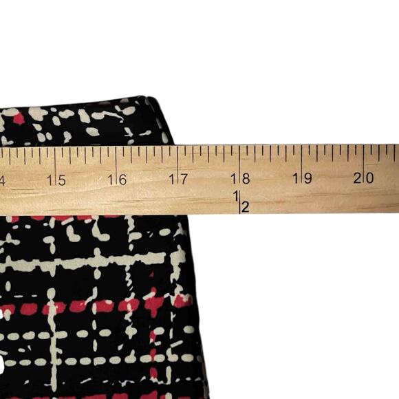 Joeffer Caoc Women's Academia Hi-Rise Lined Pencil Skirt Black Printed Size 8 - Picture 5 of 7